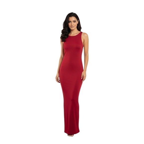 maxi brown formal dress Brown Maxi Dress - Rosetta Maxi Dress in Plum Brown